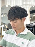 スペインカール/スパイキーショート/フェザーパーマ/宇都宮/鶴田