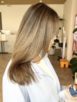 ビスポーク(BESPOKE)&nbsp;ミルクティーベージュシャドールーツ/バレイヤージュ