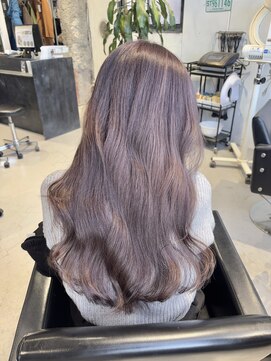 美容室カードル 新小岩店(Cadre) ラベンダーカラー/透明感カラー/Wカラー