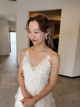 スリーバイザサロン(THREE by the salon) 前撮りヘアメイク