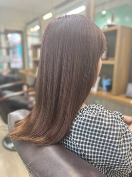 ヘアジーナ(Hair Jina) 透明感♪やわらかブラウンカラー