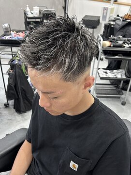 縁 ハナレ(en 870) ジェットモヒカン ホワイトメッシュ