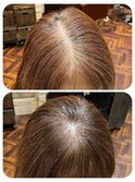 分け目改善＊クロスパーマ