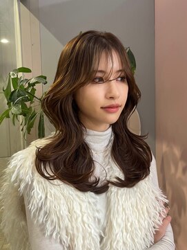 クム(kumu) 【kumu】レイヤーカット/オリーブ/ベージュ/グレージュ/透明感