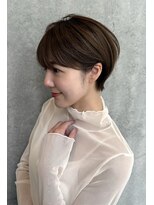 ロンド 銀座(Lond)&nbsp;●杉浦くびれヘア/アプリコットオレンジ/ショート/韓国16