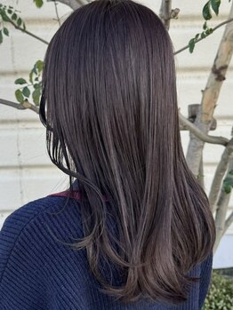 ヘアメイク シンズ ヤシマ(Hair Make SHIN'S YASHIMA)の写真/髪を伸ばしたい方おすすめ☆長い髪でも毛先まで艶髪に◎イルミナカラーで透明感♪気軽にご相談ください！