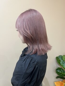 ムード(mood) ピンクカラー/ピンクページュ/ダブルカラー/ミルクティー