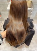 ブリーチ履歴なしで作るキャラメルベージュ反町美容室