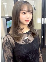 イリ 心斎橋(ili)&nbsp;ハイライトカラー/ミルクティーベージュ/レイヤーカット