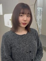 ロア 四条河原町店(LoRE)&nbsp;《LoRE》ナチュラルレイヤー/ラベンダーブラウン/ミディアムヘア