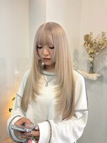 アンドソー 池袋(&so.) ハイトーンカラー/ホワイトブロンド/レイヤーカット/池袋