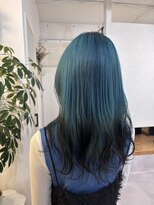 チャメヘアー(chame HAIR)&nbsp;【ケアブリーチフル】カット＋ブリーチデザインカラー