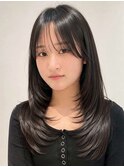 韓国風レイヤーカット
