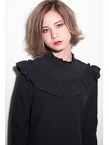 クアトログランシュ 水戸店(QUATRO×GranCieux)&nbsp;ミルクティアッシュ×モードロブ【QUATRO】