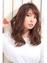 パティオンツー(PATIONN2)&nbsp;30代40代の大人可愛いセミロング☆落ち着き感のあるベージュ☆