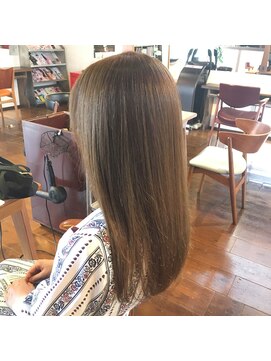 ピースリーヘア バイ カーサ(peathree.hair by CASA) アッシュベージュ×ラベンダー