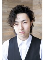 ヴィー ヘアー ファッション バー(VII hair.fashion.bar) VII hair 「サイドパートアップバング」1