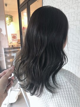テラスヘア 新潟駅南(TERRACE hair) オリーブアッシュ ×波ウェーブ