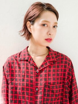 アカ(ACA) 【ACA】アップバング外ハネボブ