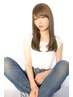 【完全補修】オーガニックカラー＋カット＋バイカルテTR(髪質再生) 　11000