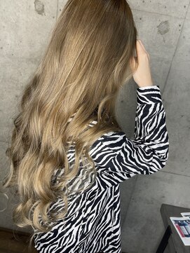 ヘアサロンエム 川越(HAIR SALON M) 【今村てるみ】ミルクティーベージュ