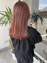 ナンバー(number+)&nbsp;20代30代40代大人可愛いヨシンモリピンクオレンジ透明感