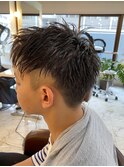 ツーブロ刈り上げヘアー