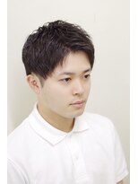 ヨシザワインク ハコザキ 水天宮前 日本橋人形町(YOSHIZAWA Inc.HAKOZAKI)&nbsp;アイロンパーマ×ツーブロックビジカジショート