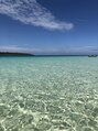 ラックスビー スカイ 大阪梅田店(LUXBE SKY) 沖縄の海♪1年住んでました☆沖縄の事なら何でも聞いて下さい♪