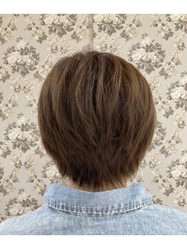 ルシエル バイ カトレアグループ(Le Ciel) 大人スモーキーカラー×丸みショートボブ