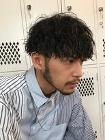 フィフス 原宿(fifth) マッシュコンマヘアツーブロックツイストパーマスパイラルパーマ
