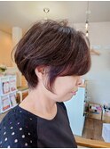 マイナス5歳若見えショートヘア、若見えくびれショート