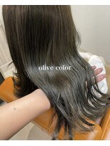 エクラートリアン 藤沢店(ECLART Lien) オリーブカラー[藤沢/髪質改善]