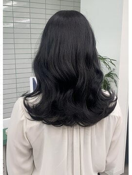 エイト 川崎店(EIGHT) ニュアンスレイヤー★ブルーブラックカラー［川崎］