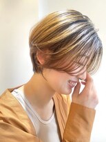 シータ(sheta)&nbsp;【表参道sheta/中澤】カーキグレージュマッシュショートボブ