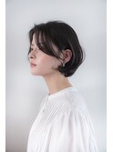 ひし形シルエットボブ