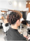 【IRIE HAIR赤坂】刈り上げ×メンズパーマ×スパイラルパーマ