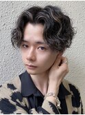 波巻きニュアンスパーマ×束感[名古屋/メンズパーマ]