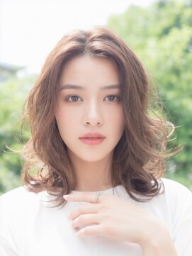 ブロッサム 保谷(Blossom) 30代40代ふんわりパーマアッシュベージュナチュラル透明感