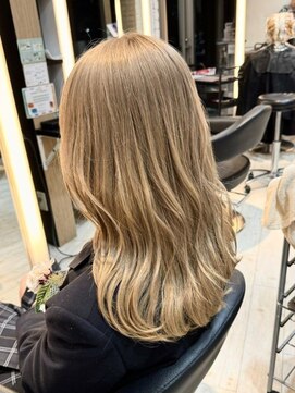 インク サカエ(inq sakae) 外国人風/ハイトーンカラー/ブロンド/ベージュ