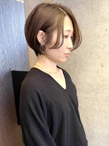 ロータス(Lotus)&nbsp;究極の前下がりショートボブ/ハンサムショート/堀江/担当カタダ