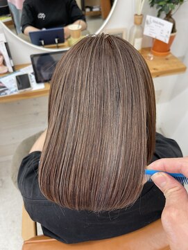 ティエル(TieLu) TieLuオリジナ色素改善カラー　白髪染めの方も◎