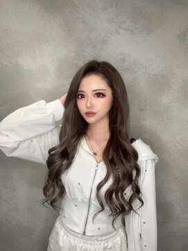 アルマバイロサ(ALMA by ROSA) グレージュカラー＋シールエクステ90枚　担当SE-YA