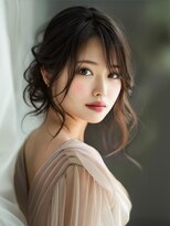 アルトリスト(Altruist Aging×HAIR&SPA)&nbsp;☆オリーブグレーココアベージュ小顔クラゲヘアー/黒髪/着物ボブ