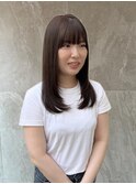 顔まわりレイヤーカット!