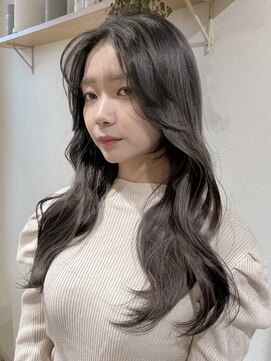 ゼスト 中野店(ZEST) 【ZEST中野/chihiro】ダークグレージュで艶ヘア