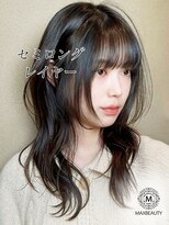 マックスビューティーギンザ(MAXBEAUTY GINZA)　&nbsp;セミロングレイヤー☆銀座/東京駅