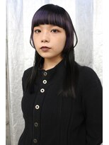 ステップボーンカット トーキョー(STEP BONE CUT TOKYO)&nbsp;【ステップボーンカット】姫カット/ポイントカラーラベンダー