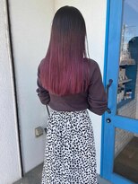 ヘアーメイク コラソン(hair make corazon)&nbsp;【コラソン】インナー　ブリーチ　カラー艶髪スタイルまさる