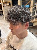 横須賀メンズマッシュ波巻きパーマツイスパメンズパーマ刈り上げ